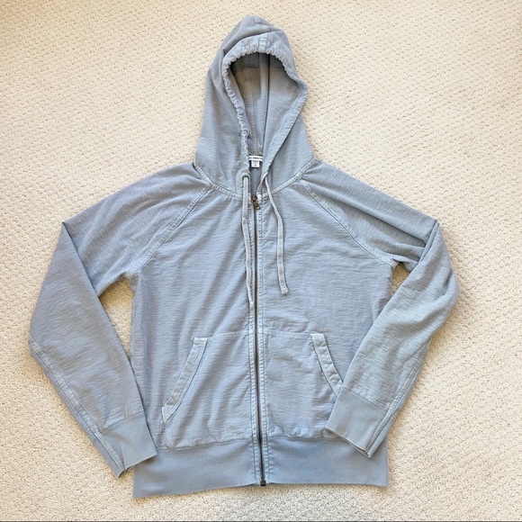 James Perse Tops - James Perse cotton zip up hoodie jacket